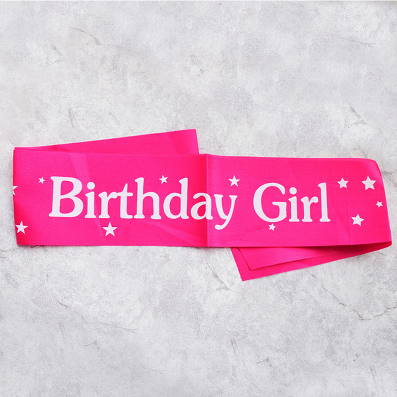 Birthday Girl Ribbons Shoulder - Birthday Sash Glitter ulasan dan harga
