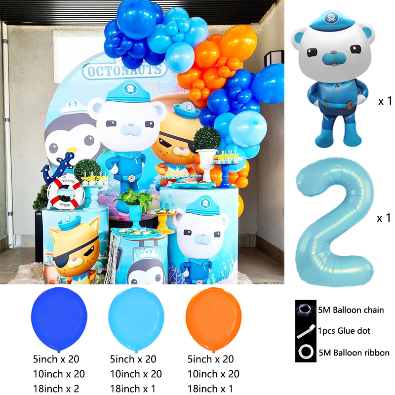 Octonauts Balloon Garland Kit  - Balloon Arch Kit ulasan dan harga