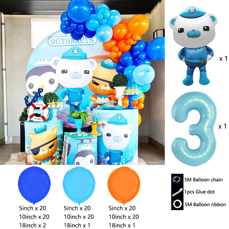 Octonauts Balloon Garland Kit  - Balloon Arch Kit ulasan dan harga