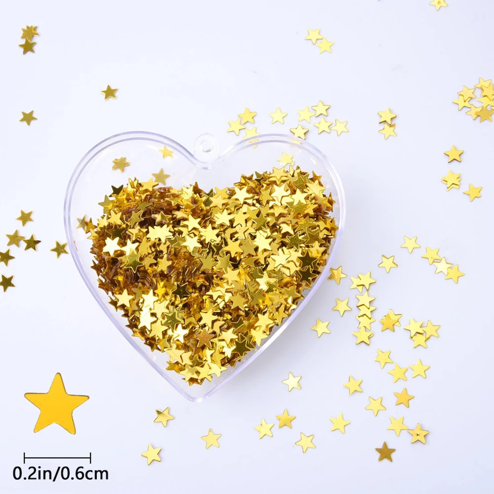 Sequin Star Confetti Birthday  - Confetti Cannon Tube ulasan dan harga