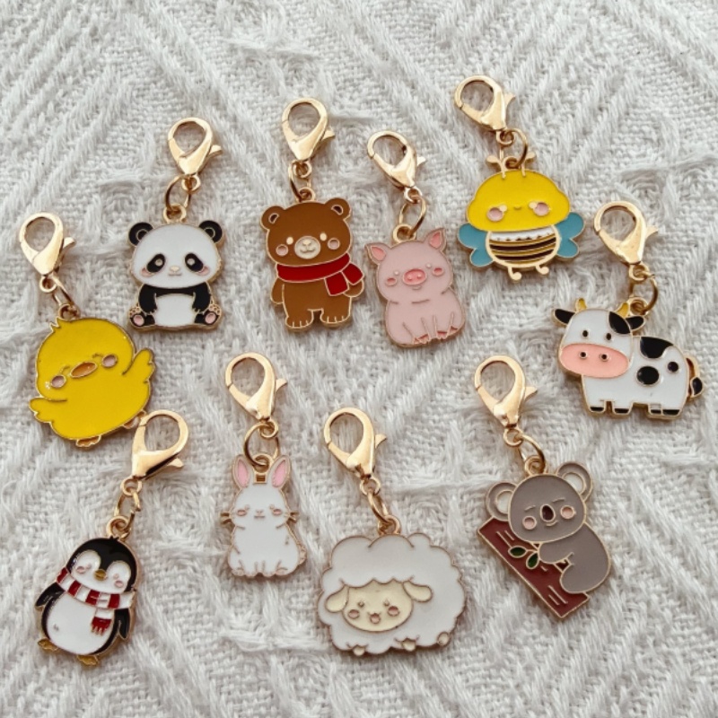 10pcs alloy drip oil cartoon a - Event Party ulasan dan harga