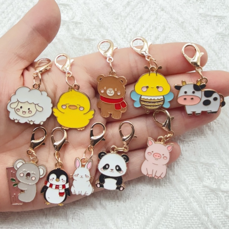 10pcs alloy drip oil cartoon a - Event Party ulasan dan harga