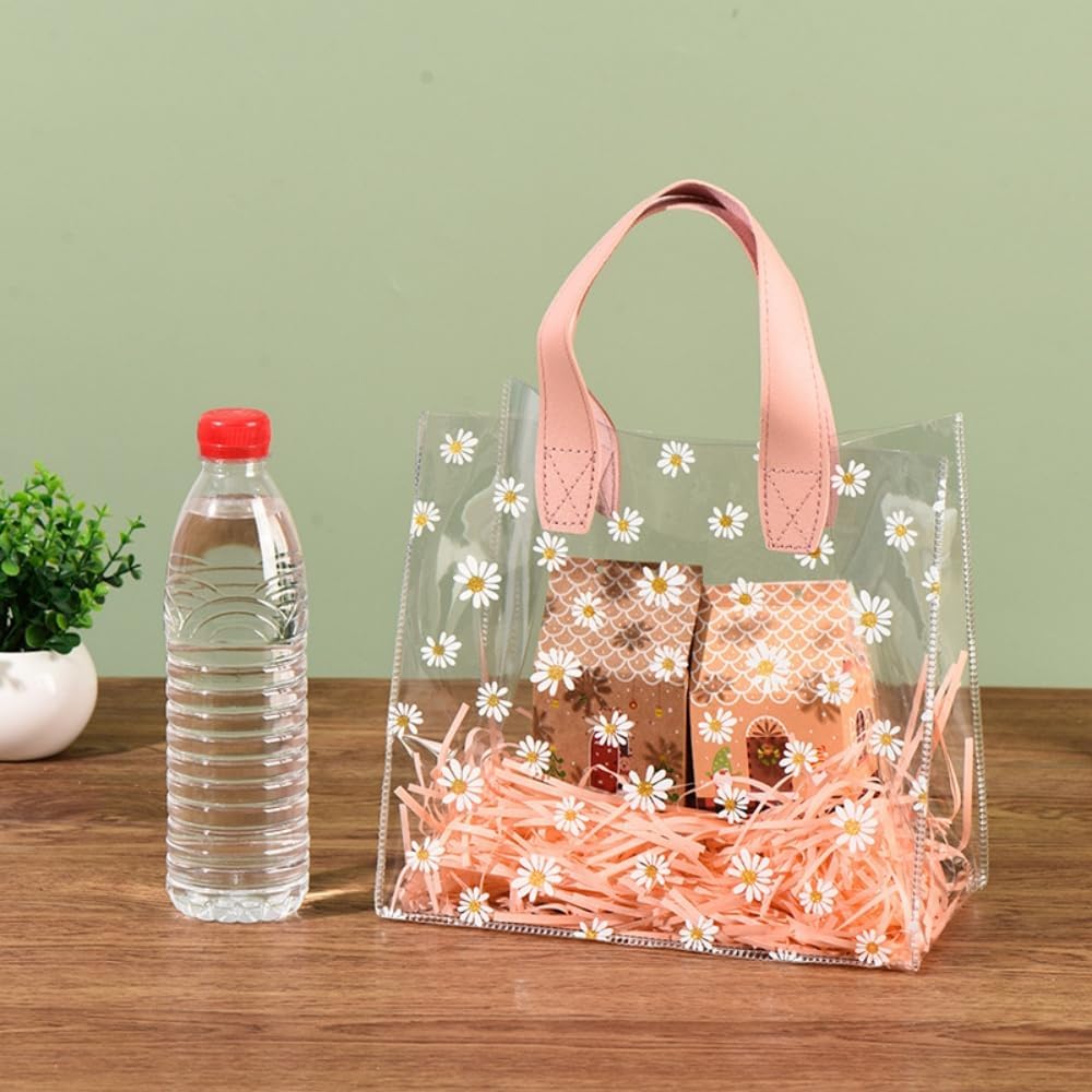 Daisy Print Clear PVC Gift Tot - Event Party Shop ulasan dan harga