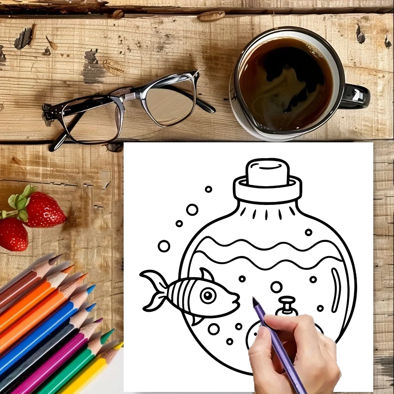 Coloring Book Magic Jar for Ad - Event Supplies ulasan dan harga