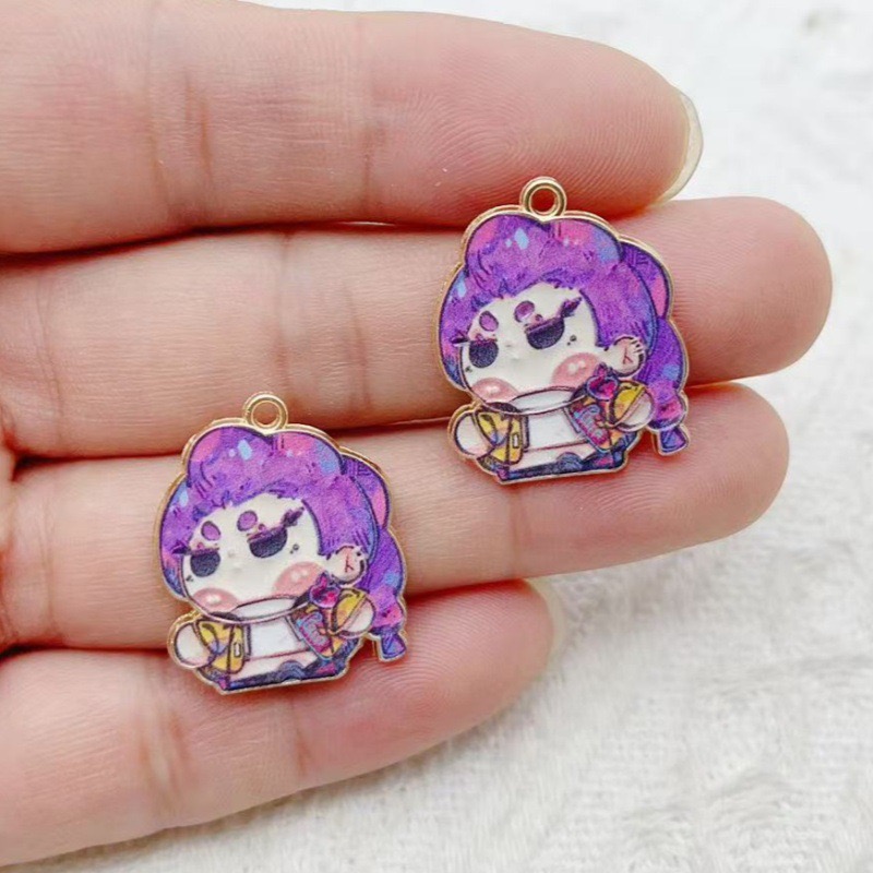 10pcs Cartoon Anime Pendant Oi - Event Party ulasan dan harga
