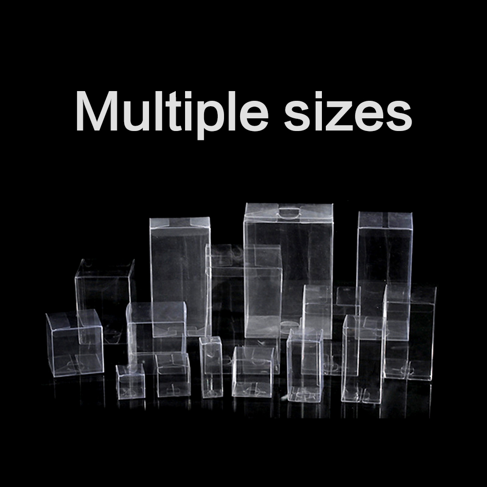 50pcs Clear PVC Plastic Box We - Event Party Box ulasan dan harga