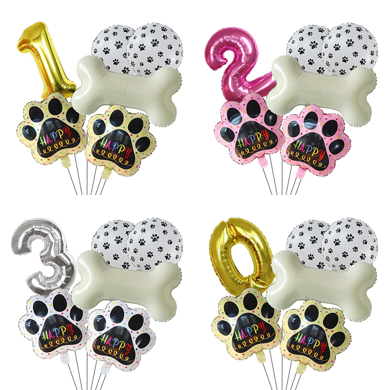 Gold WOOF Balloons, Dog Birthd - Let'S Party Event Supply ulasan dan harga