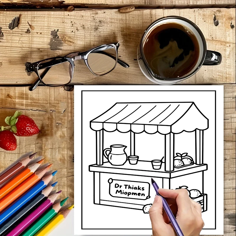 Coloring Book Little Spaces fo - Event Supplies ulasan dan harga