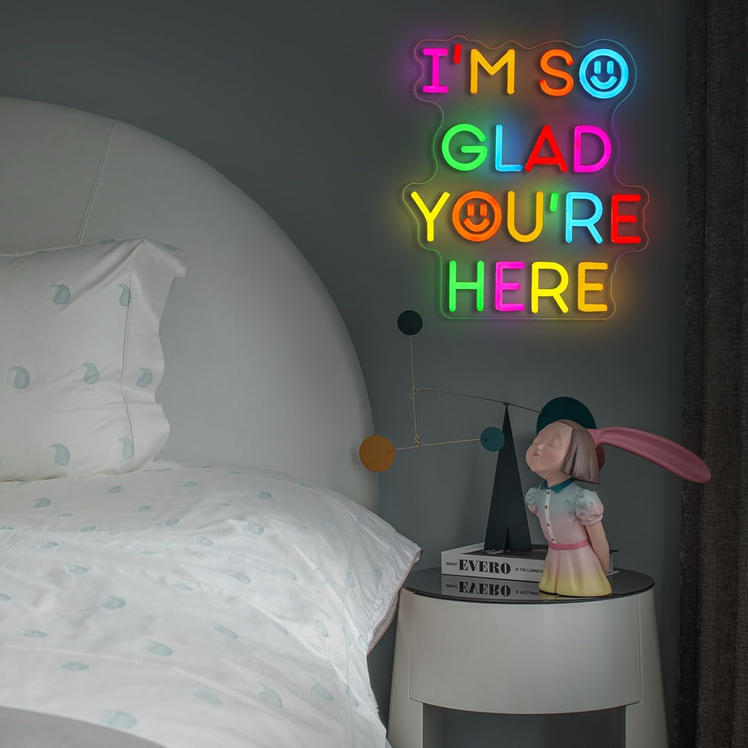  I'm So Glad You‘re Here Neon - Neon Sign Party ulasan dan harga