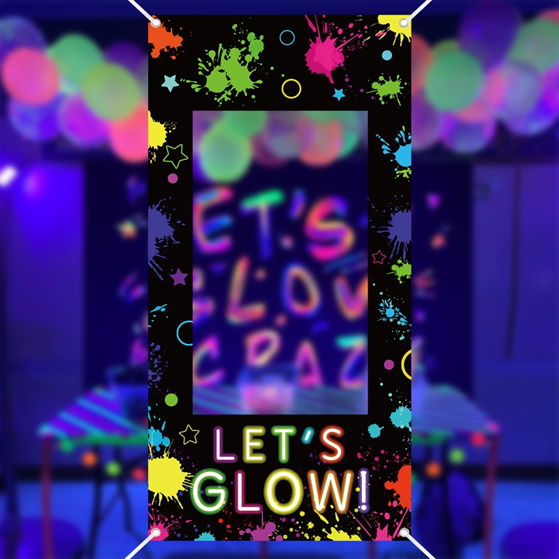 Let‘s Glow Photo Booth Frame N - Let'S Party Event Supply ulasan dan harga