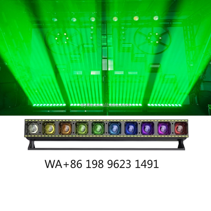 10x60W RGBW Pixel LED Beam Mov - Event & Party Supply ulasan dan harga