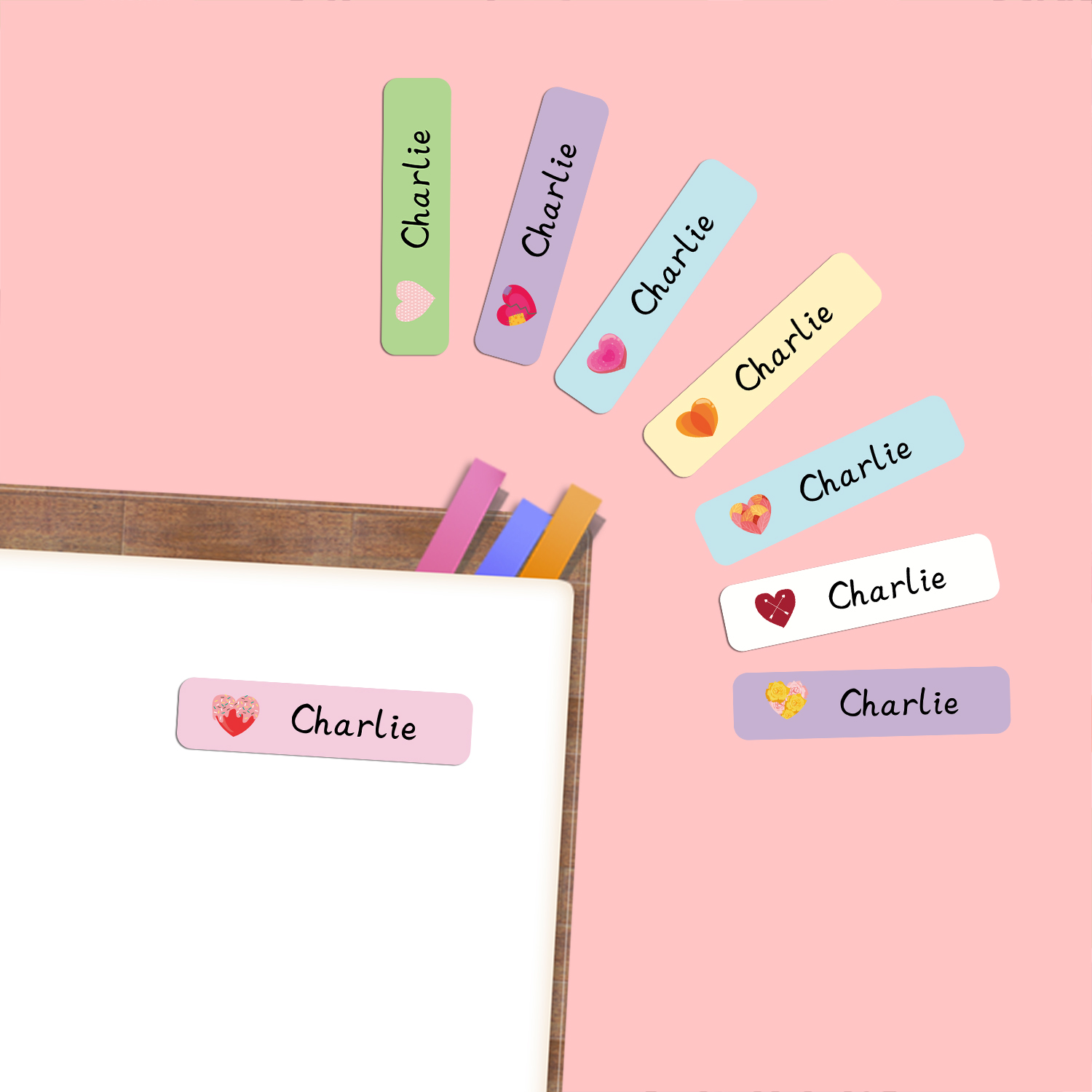Personalized Heart Shape Name  - Event Supplies ulasan dan harga