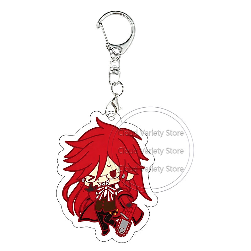 Black Butler Acrylic Keychain  - Event Supplies ulasan dan harga