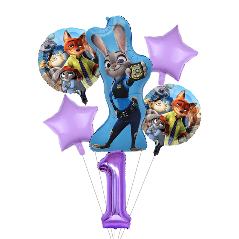 Zootopia Animal Cartoon Balloo - Balloon Arch Kit ulasan dan harga