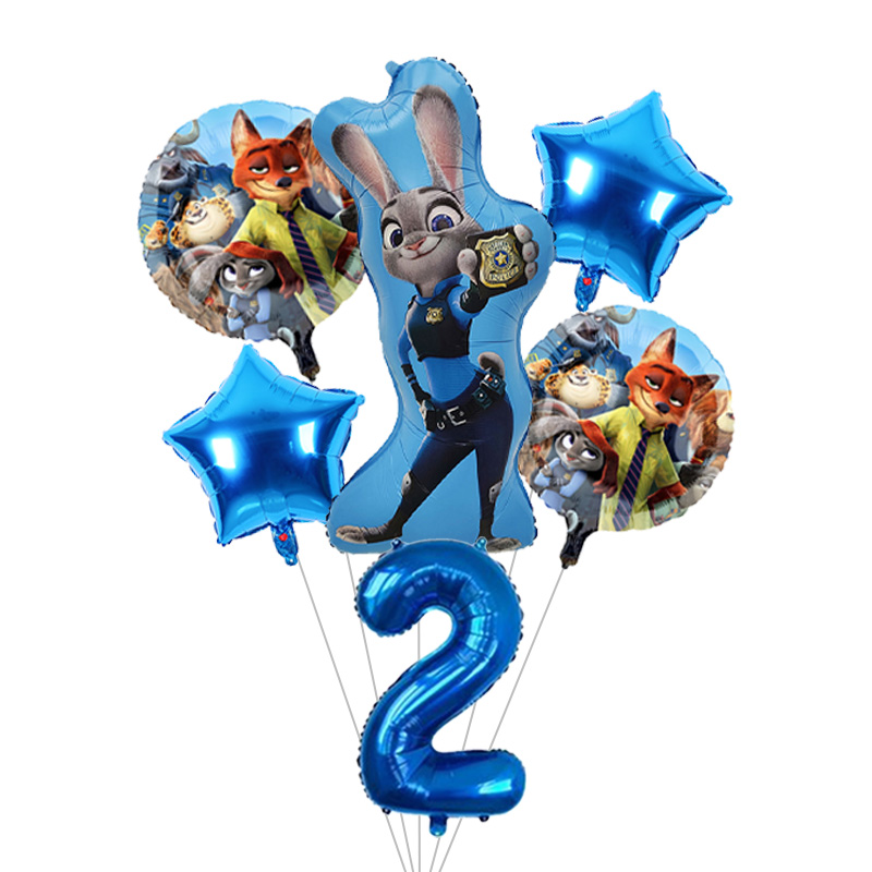 Zootopia Animal Cartoon Balloo - Balloon Arch Kit ulasan dan harga