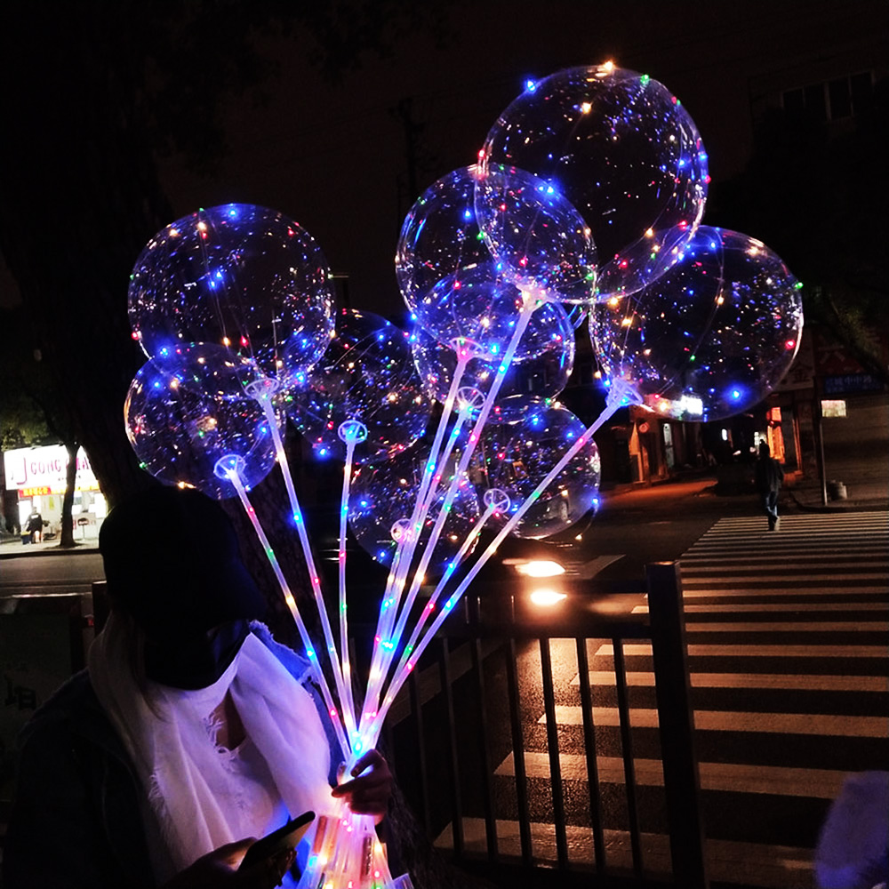 5/10/15/20Packs LED Light Up B - Led Balloon Light ulasan dan harga