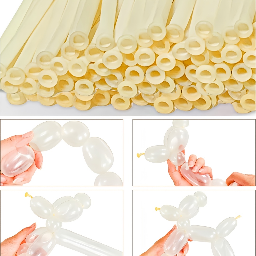Clear Long Balloons for Animal - Balloon Arch Kit ulasan dan harga