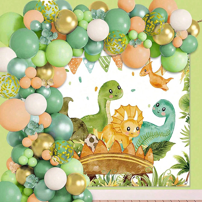 Dinosaur Balloon Set Arch for  - Balloon Arch Kit ulasan dan harga
