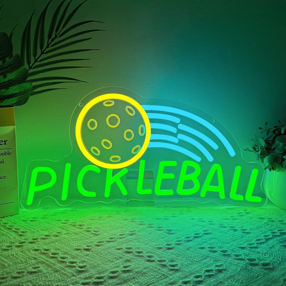 Pickleball Neon Sign USB Dimma - Neon Sign Party ulasan dan harga