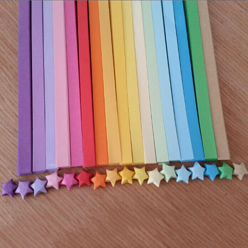 27 Colors Double Sided Origami - Papercraft Supply Ribbon ulasan dan harga