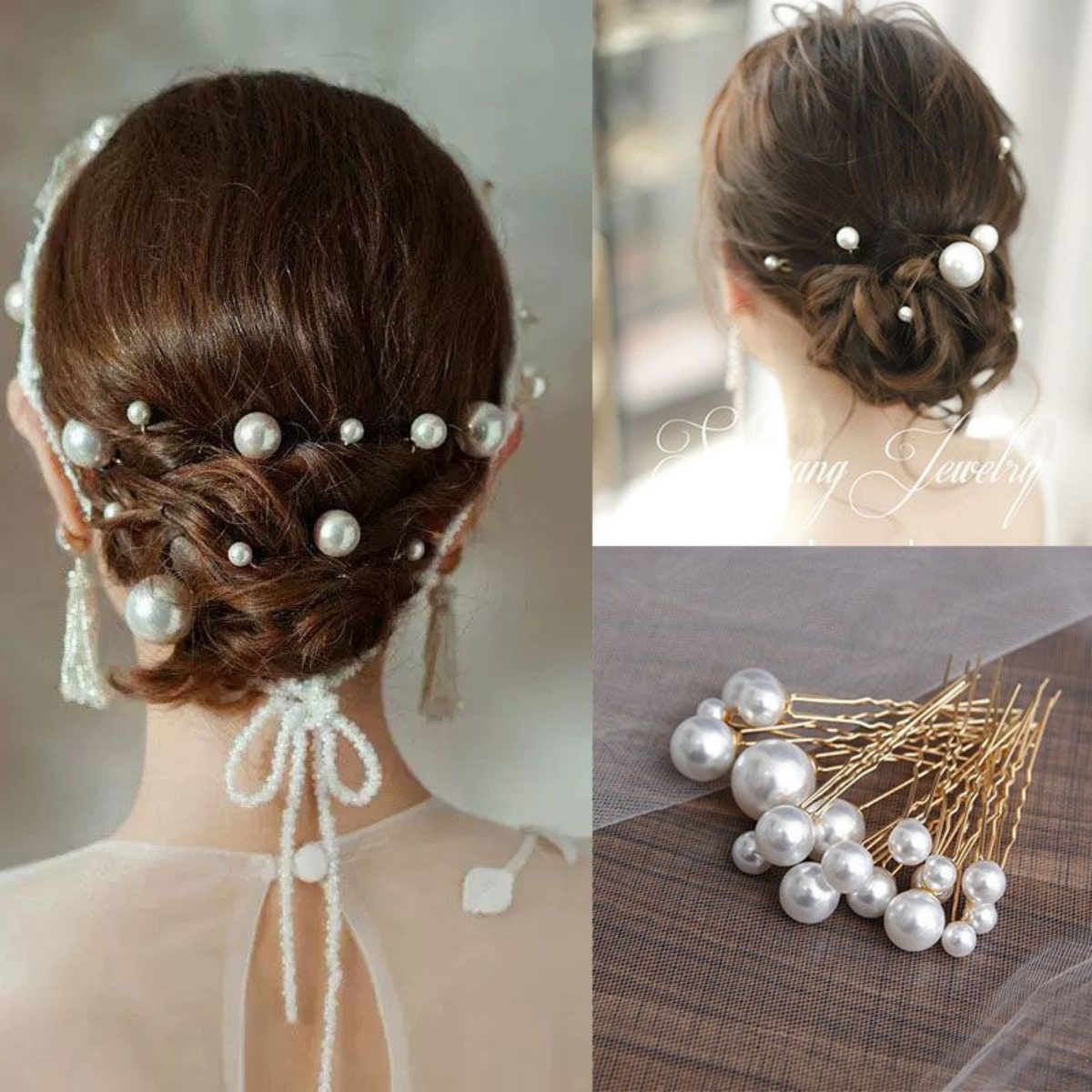 18pcs Bridal Hairpin U-Shaped  - Event Suppliers ulasan dan harga