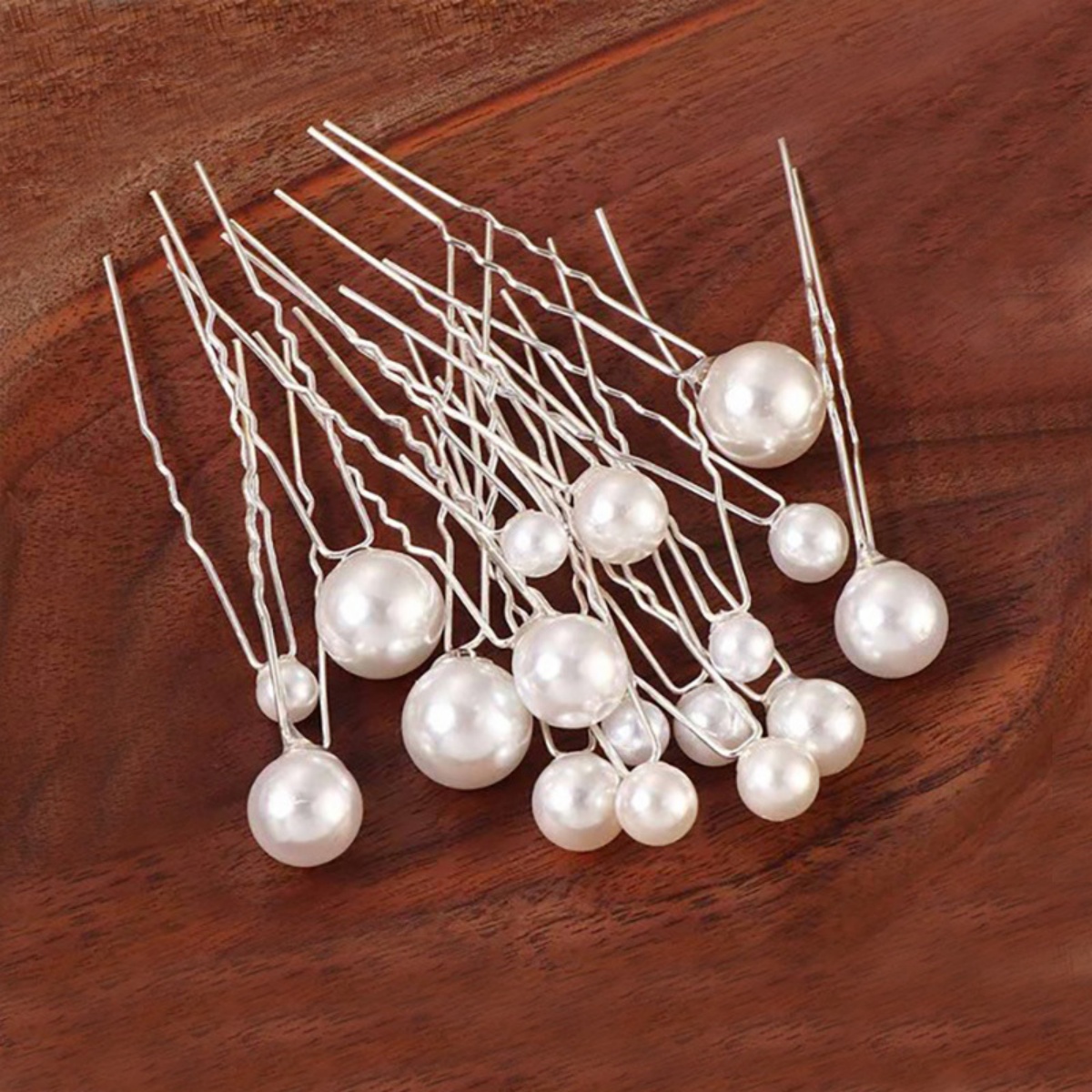 18pcs Bridal Hairpin U-Shaped  - Event Suppliers ulasan dan harga