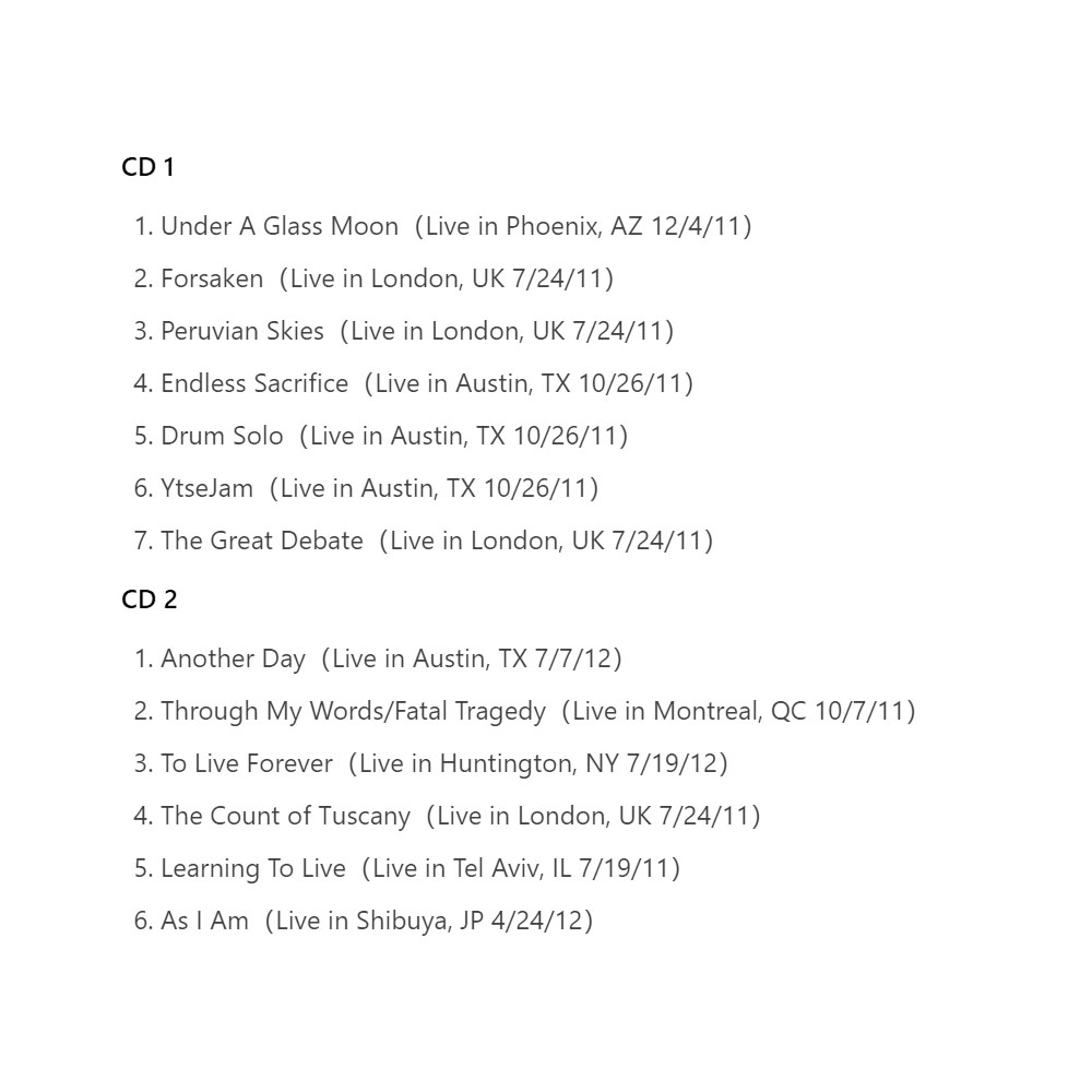 CD Dream Theater's 11th studio - Event & Party Supply ulasan dan harga