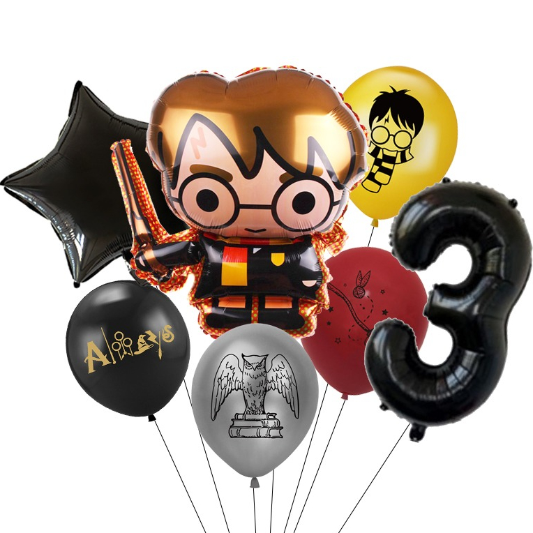 Cartoon Magic Academy Balloon  - Balloon Arch Kit ulasan dan harga