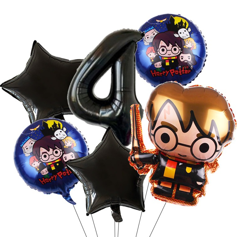 Cartoon Magic Academy Balloon  - Balloon Arch Kit ulasan dan harga