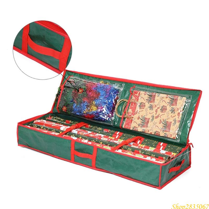 Christmas Decoration Storage B - Papercraft Supply Ribbon ulasan dan harga